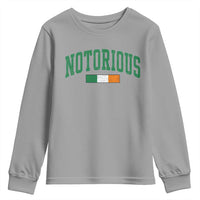 Vintage Irish Flag Notorious Youth Sweatshirt Boxing Fans
