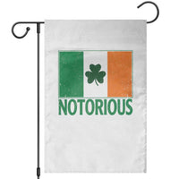 Irish Pride Boxing Fighting Notorious Garden Flag Vintage Ireland Flag Irish Retro Throwback
