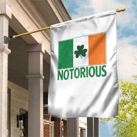 Irish Pride Boxing Fighting Notorious Garden Flag Vintage Ireland Flag Irish Retro Throwback