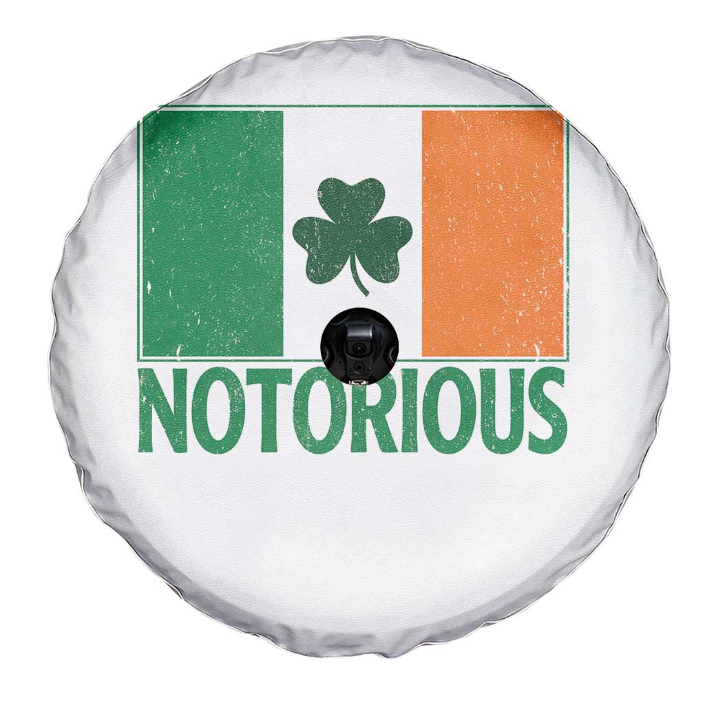 Irish Pride Boxing Fighting Notorious Spare Tire Cover Vintage Ireland Flag Irish Retro Throwback