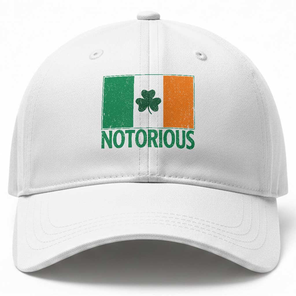 Irish Pride Boxing Fighting Notorious Baseball Cap Vintage Ireland Flag Irish Retro Throwback