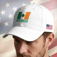 Irish Pride Boxing Fighting Notorious Baseball Cap Vintage Ireland Flag Irish Retro Throwback