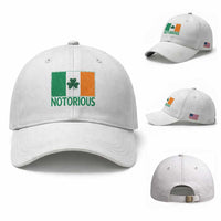 Irish Pride Boxing Fighting Notorious Baseball Cap Vintage Ireland Flag Irish Retro Throwback