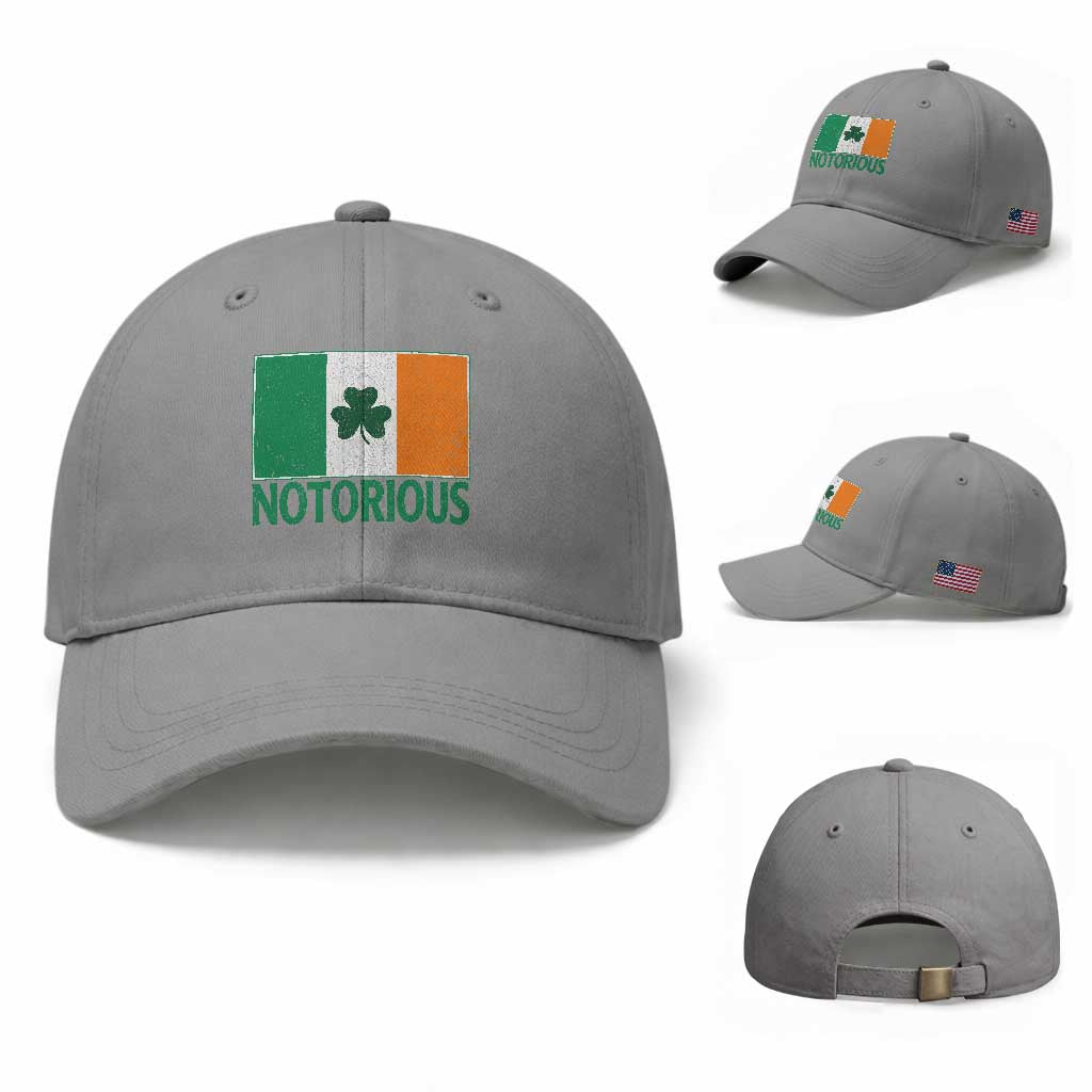 Irish Pride Boxing Fighting Notorious Baseball Cap Vintage Ireland Flag Irish Retro Throwback