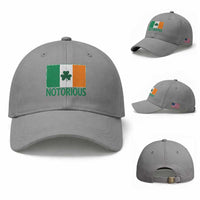 Irish Pride Boxing Fighting Notorious Baseball Cap Vintage Ireland Flag Irish Retro Throwback
