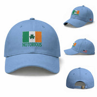 Irish Pride Boxing Fighting Notorious Baseball Cap Vintage Ireland Flag Irish Retro Throwback