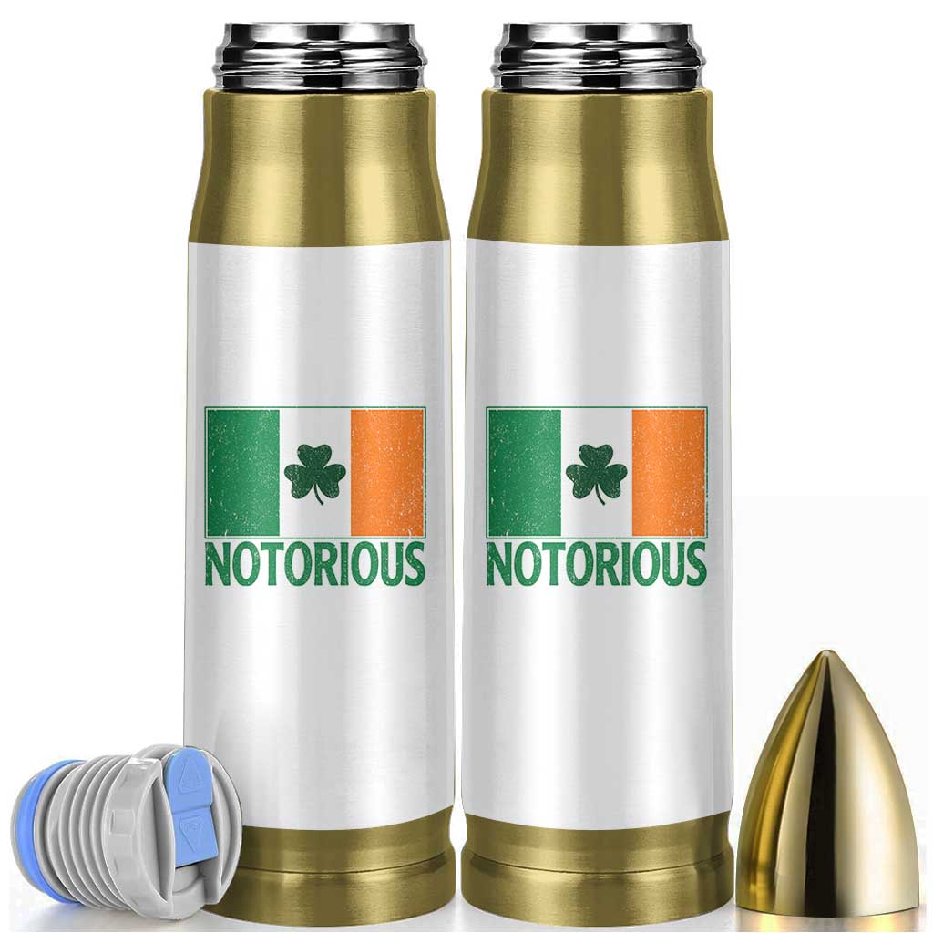 Irish Pride Boxing Fighting Notorious Bullet Tumbler Vintage Ireland Flag Irish Retro Throwback
