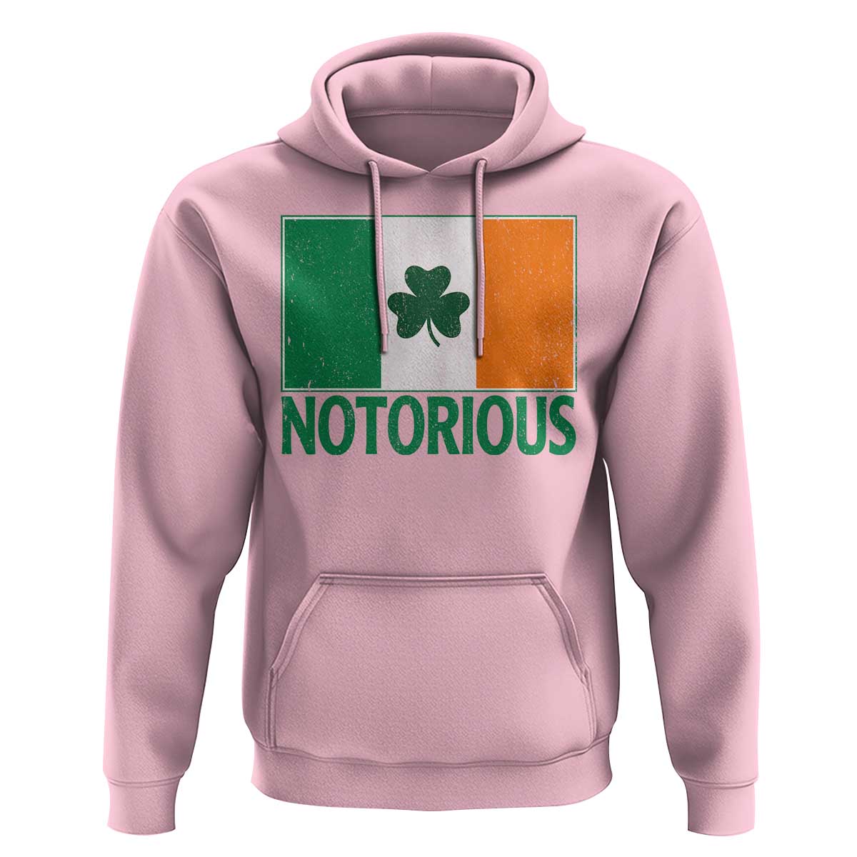 Irish Pride Boxing Fighting Notorious Hoodie Vintage Ireland Flag Irish Retro Throwback