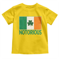 Irish Pride Boxing Fighting Notorious Toddler T Shirt Vintage Ireland Flag Irish Retro Throwback