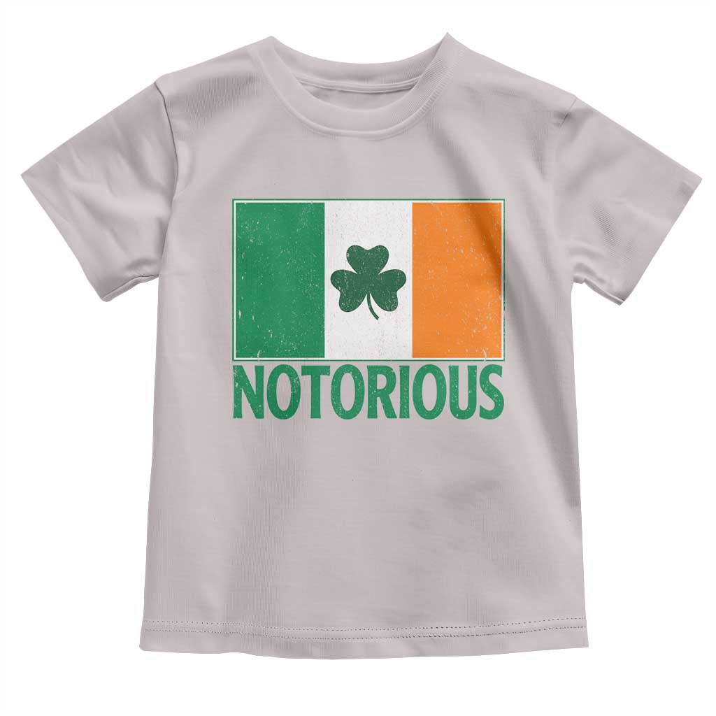 Irish Pride Boxing Fighting Notorious Toddler T Shirt Vintage Ireland Flag Irish Retro Throwback