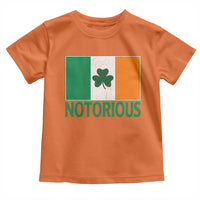 Irish Pride Boxing Fighting Notorious Toddler T Shirt Vintage Ireland Flag Irish Retro Throwback