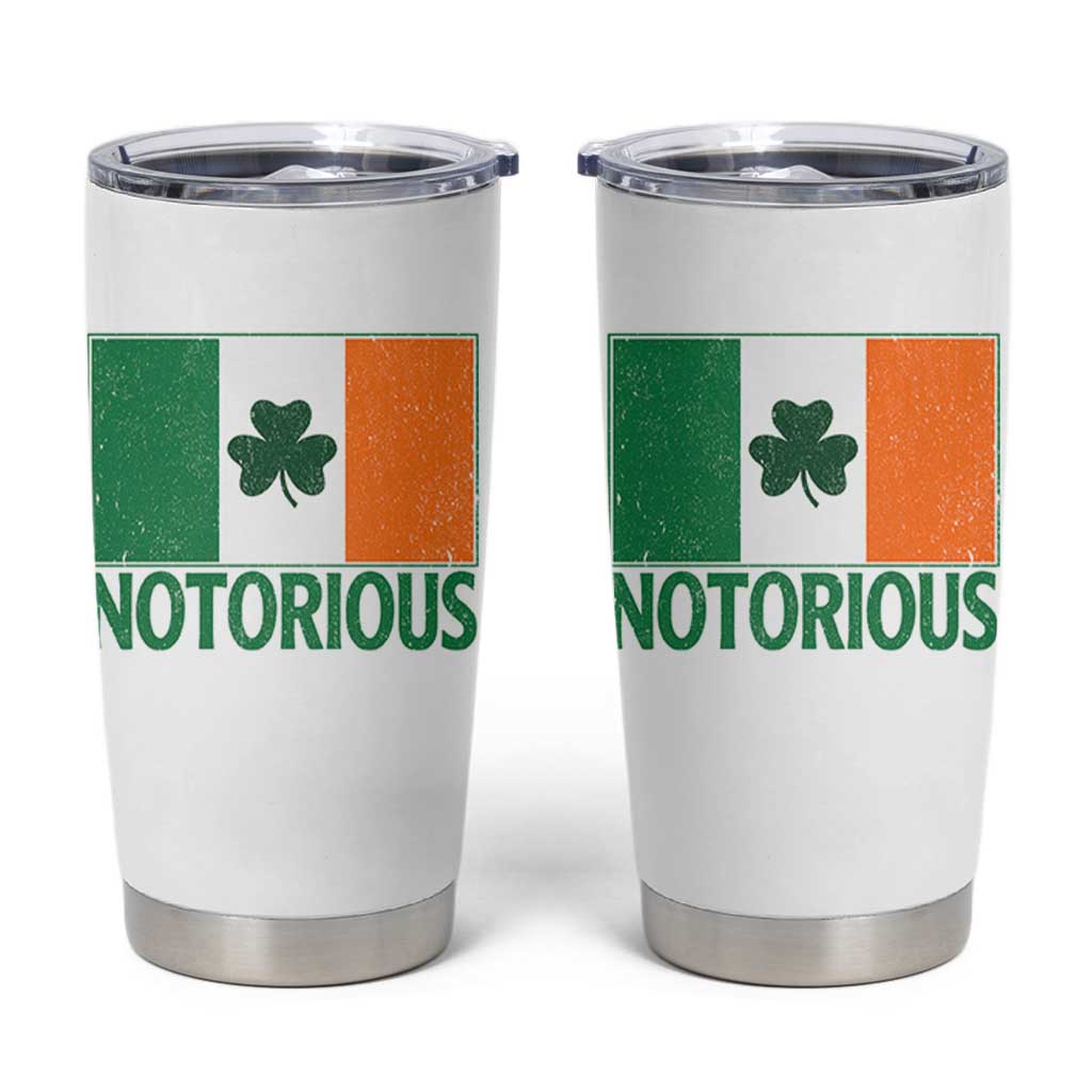 Irish Pride Boxing Fighting Notorious Tumbler Cup Vintage Ireland Flag Irish Retro Throwback