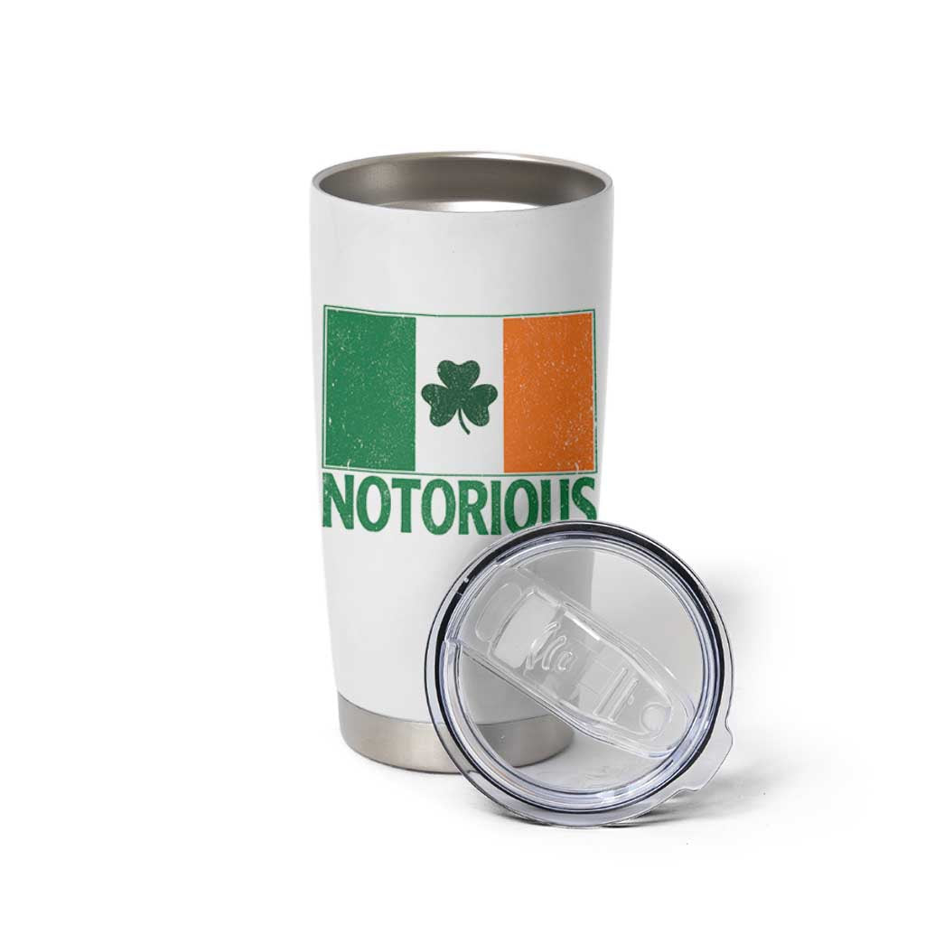 Irish Pride Boxing Fighting Notorious Tumbler Cup Vintage Ireland Flag Irish Retro Throwback
