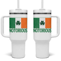 Irish Pride Boxing Fighting Notorious Tumbler With Handle Vintage Ireland Flag Irish Retro Throwback