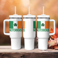 Irish Pride Boxing Fighting Notorious Tumbler With Handle Vintage Ireland Flag Irish Retro Throwback