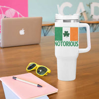 Irish Pride Boxing Fighting Notorious Tumbler With Handle Vintage Ireland Flag Irish Retro Throwback
