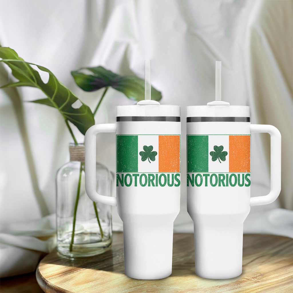 Irish Pride Boxing Fighting Notorious Tumbler With Handle Vintage Ireland Flag Irish Retro Throwback