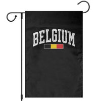 Vintage Belgium Flag Graphic Garden Flag Belgian Pride Patriotic Gift