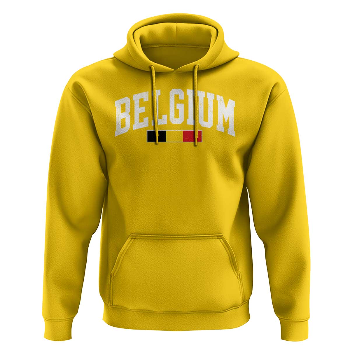 Vintage Belgium Flag Graphic Hoodie Belgian Pride Patriotic Gift