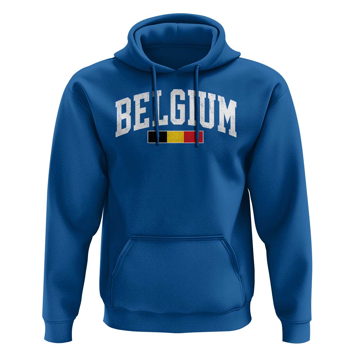 Vintage Belgium Flag Graphic Hoodie Belgian Pride Patriotic Gift