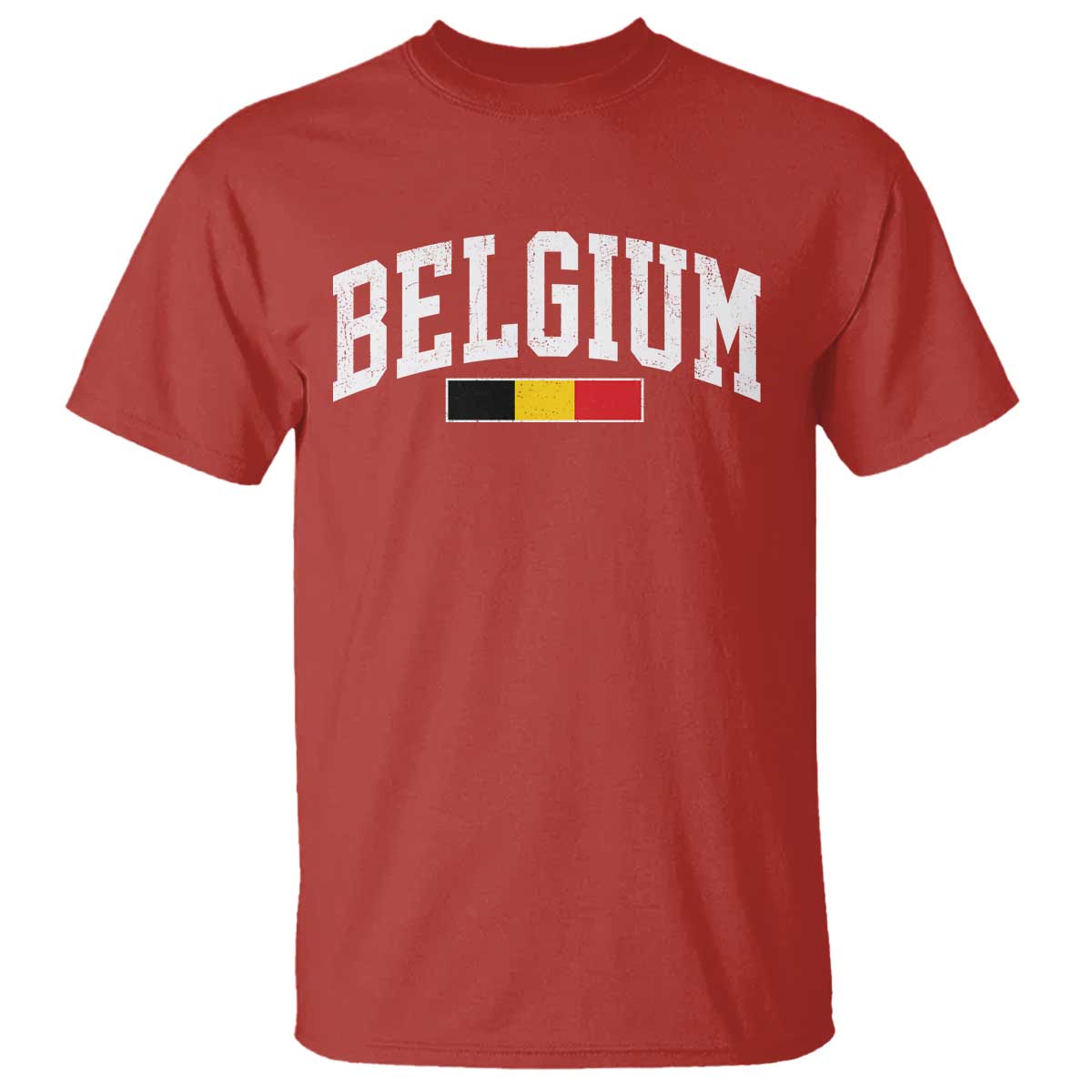 Vintage Belgium Flag Graphic T Shirt Belgian Pride Patriotic Gift