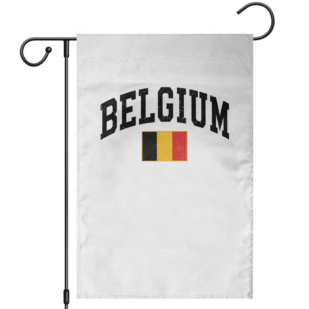 Vintage Belgium Garden Flag Belgian Soccer Football Pride Gift for Fans