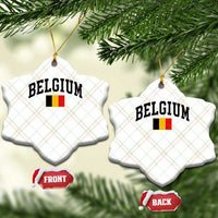 Vintage Belgium Ceramic Ornament Belgian Soccer Football Pride Gift for Fans