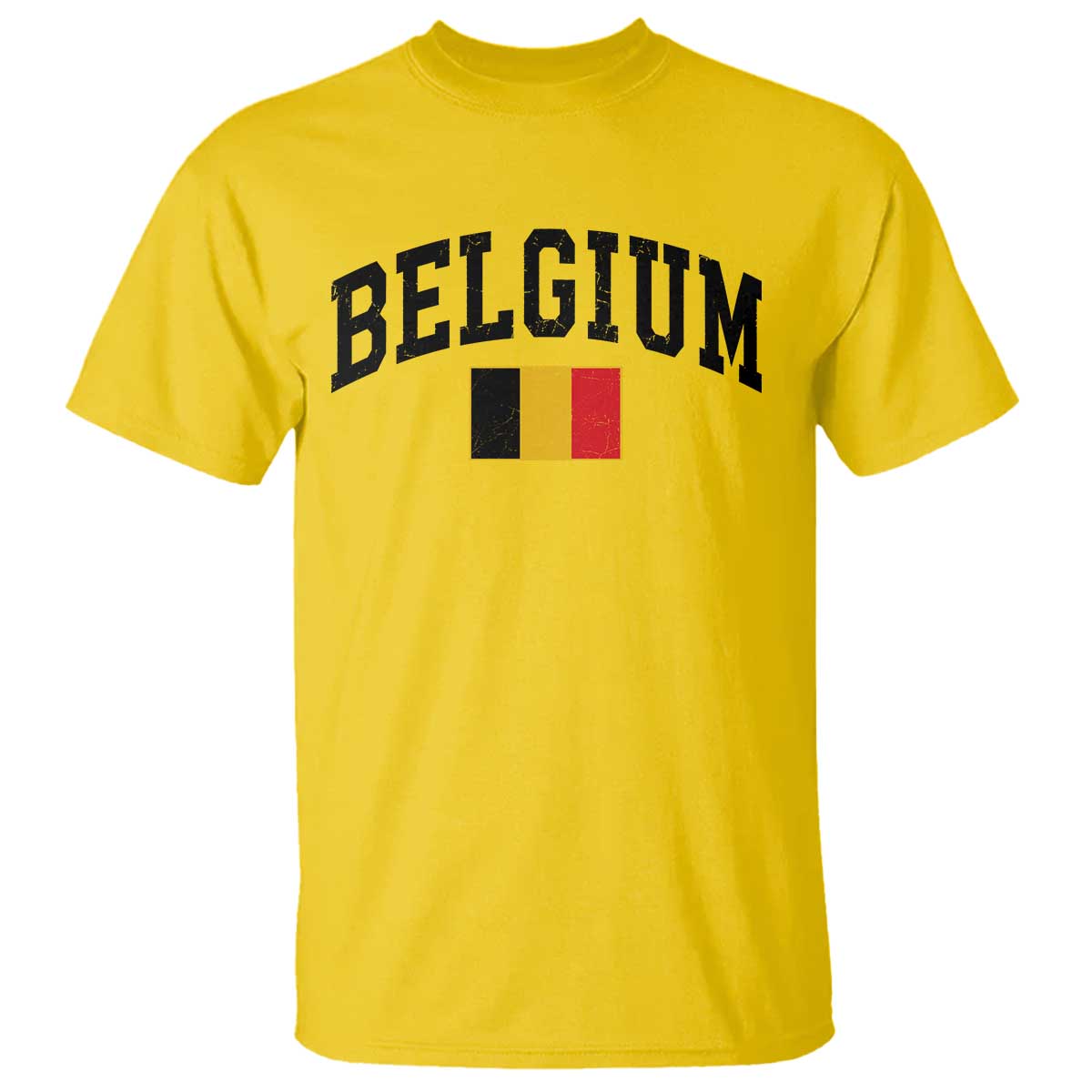 Vintage Belgium T Shirt Belgian Soccer Football Pride Gift for Fans