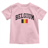 Vintage Belgium Toddler T Shirt Belgian Soccer Football Pride Gift for Fans