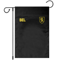 Vintage Belgium Garden Flag Belgian Football Pride Belgium Lion Crest Soccer Graphic