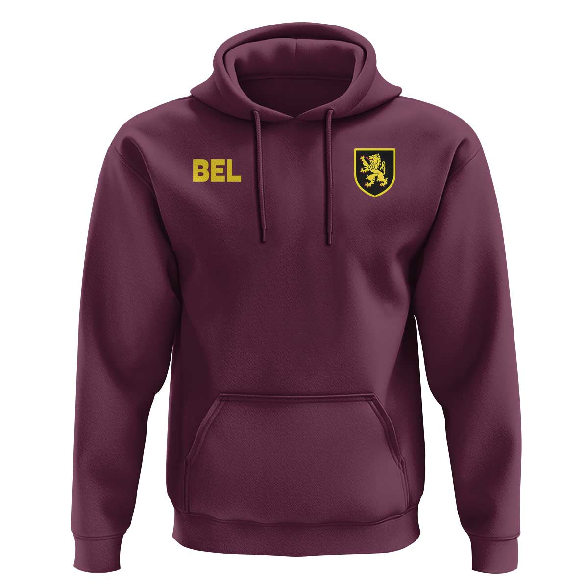 Vintage Belgium Hoodie Belgian Football Pride Belgium Lion Crest Soccer Graphic