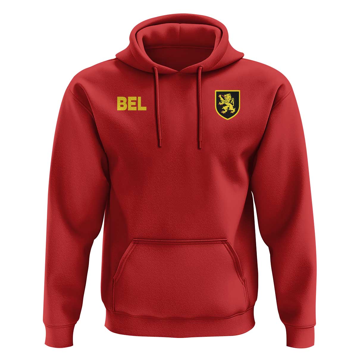 Vintage Belgium Hoodie Belgian Football Pride Belgium Lion Crest Soccer Graphic
