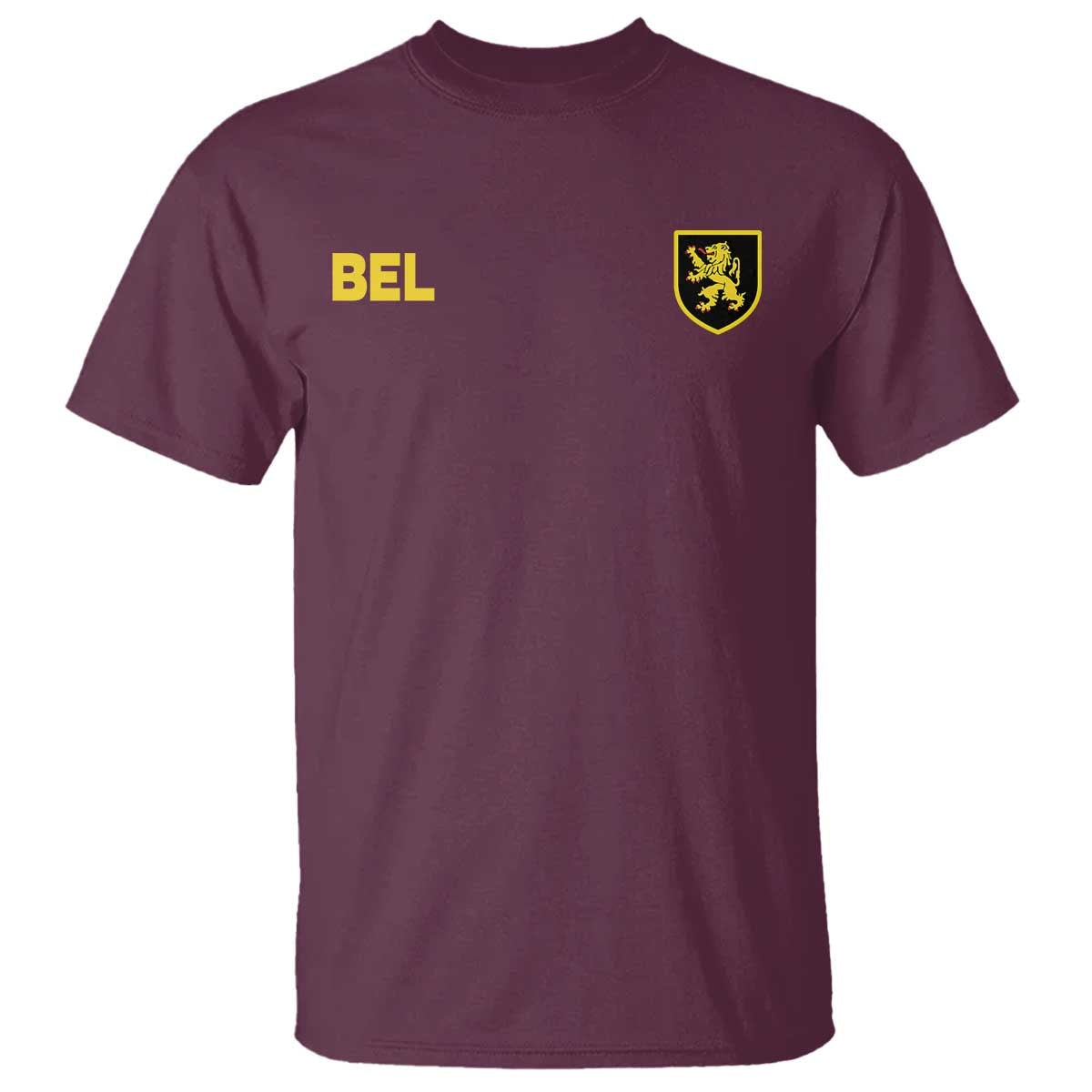 Vintage Belgium T Shirt Belgian Football Pride Belgium Lion Crest Soccer Graphic