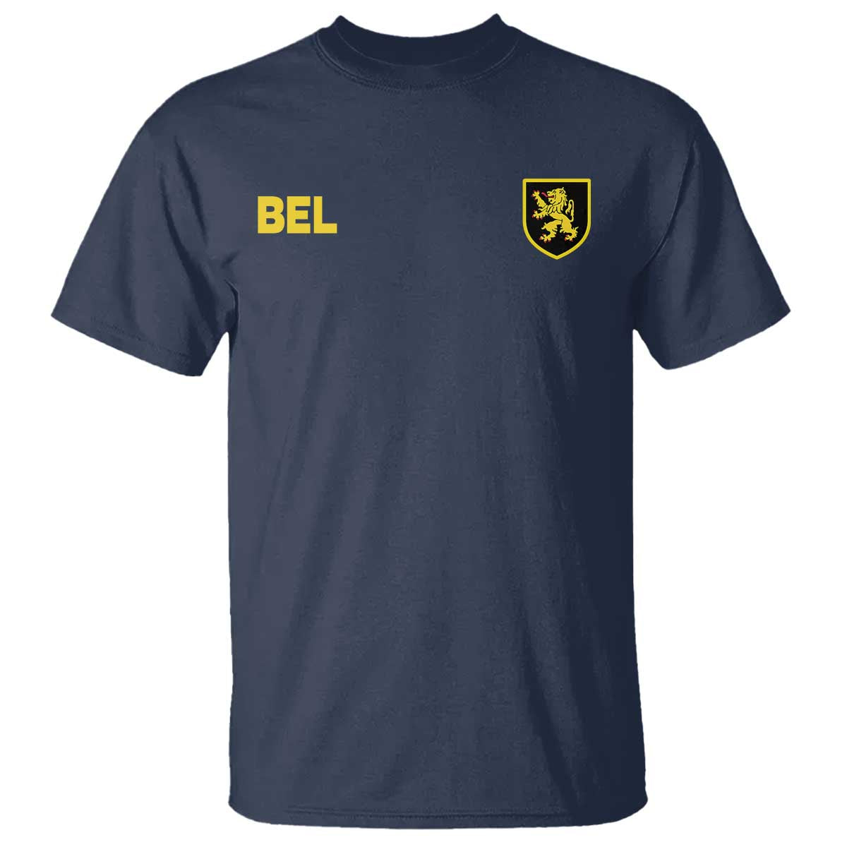 Vintage Belgium T Shirt Belgian Football Pride Belgium Lion Crest Soccer Graphic