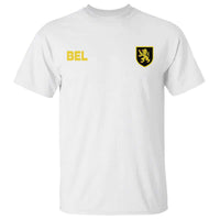 Vintage Belgium T Shirt Belgian Football Pride Belgium Lion Crest Soccer Graphic