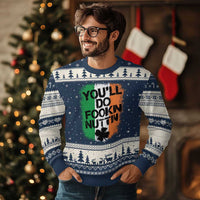 You Will Fookin Nuttin Irish Flag Pride Notorious Ugly Christmas Sweater