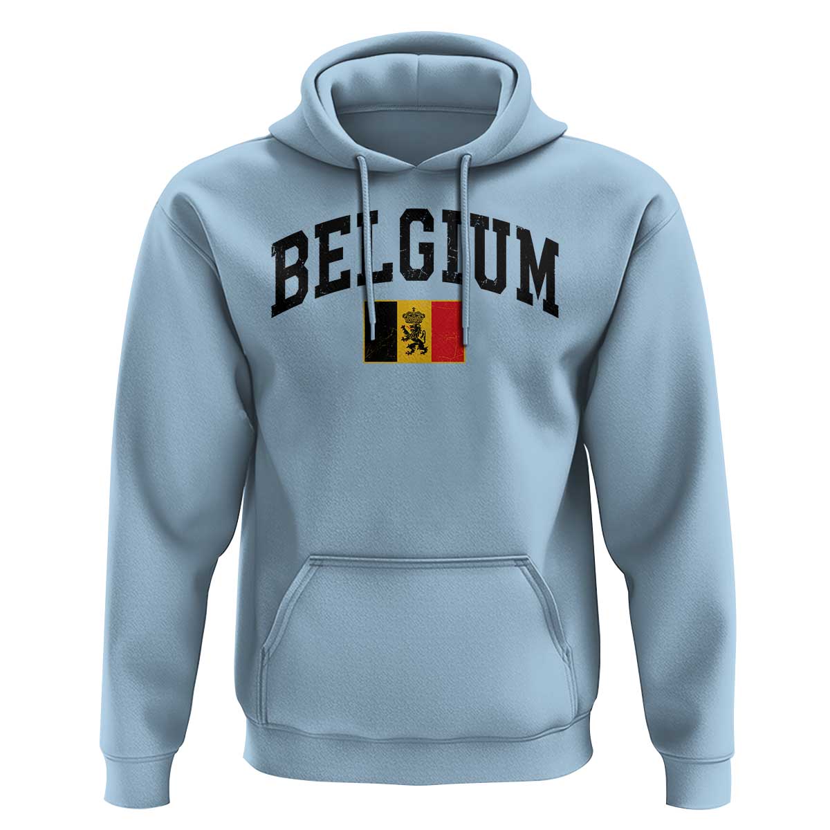 Vintage Belgium Hoodie Lion Royal Flag Graphic Belgian Soccer Football Pride Gift for Fans