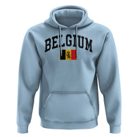 Vintage Belgium Hoodie Lion Royal Flag Graphic Belgian Soccer Football Pride Gift for Fans