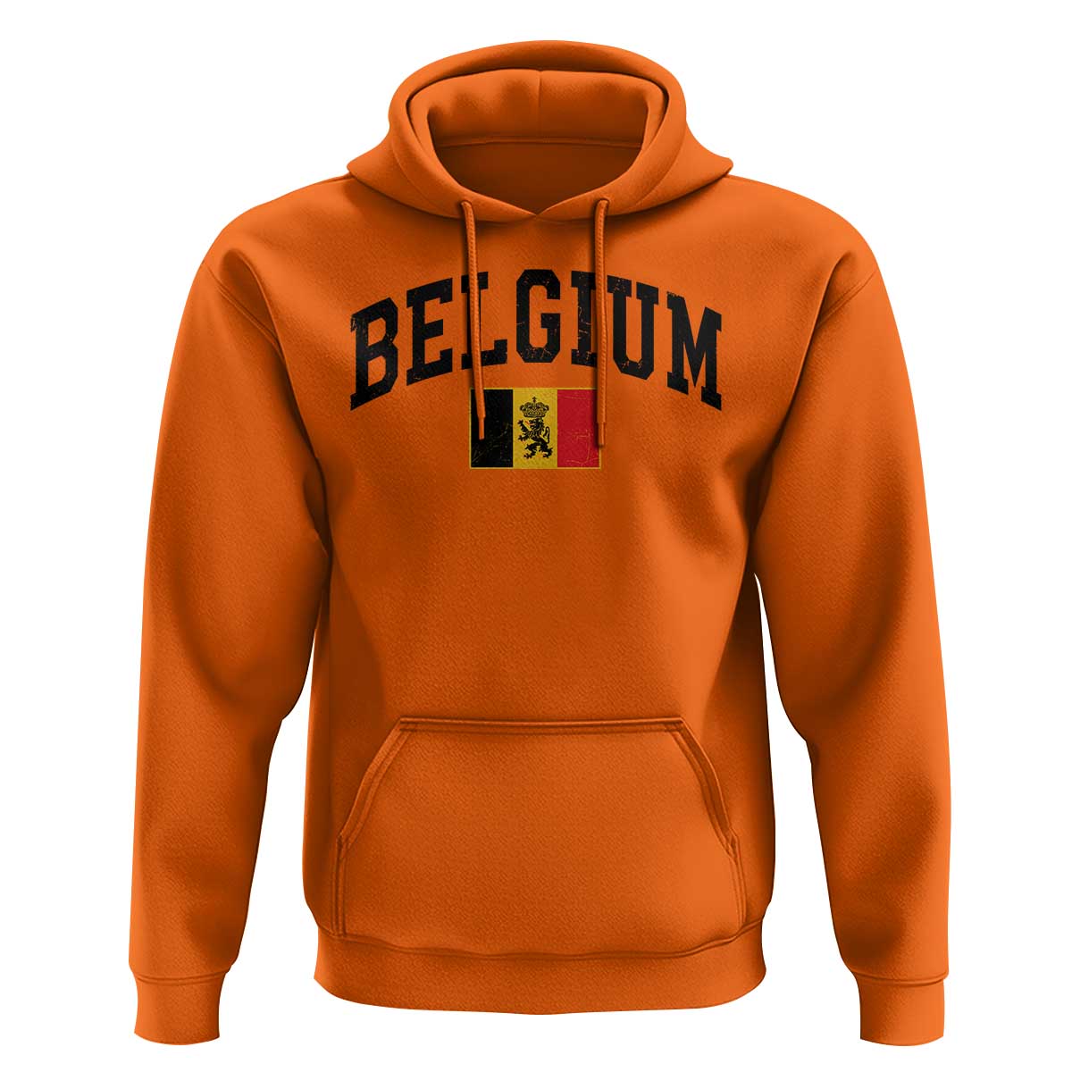 Vintage Belgium Hoodie Lion Royal Flag Graphic Belgian Soccer Football Pride Gift for Fans