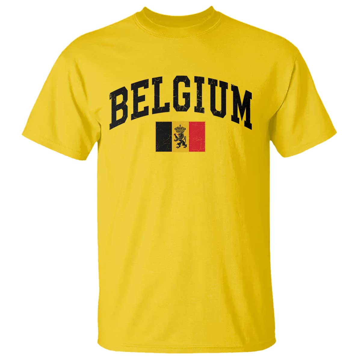 Vintage Belgium T Shirt Lion Royal Flag Graphic Belgian Soccer Football Pride Gift for Fans
