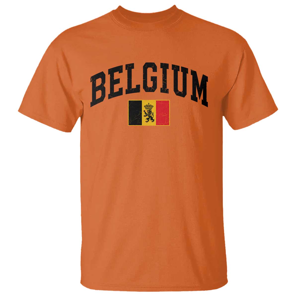 Vintage Belgium T Shirt Lion Royal Flag Graphic Belgian Soccer Football Pride Gift for Fans