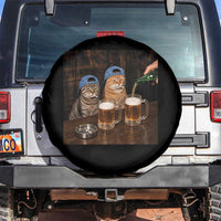 Funny Smoking Cats Drinking Beer at the Bar Spare Tire Cover Funny Bad Boys Cigarette Kitty Gen Z Meme