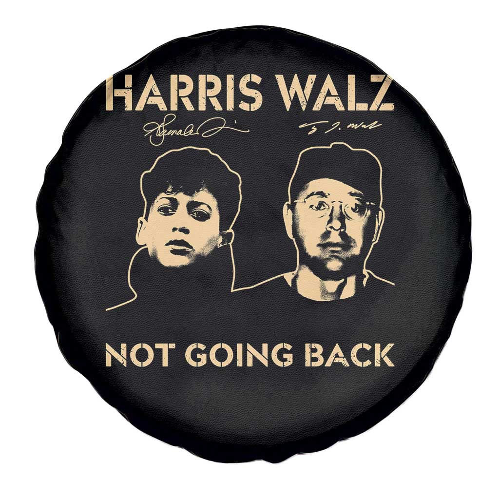 Harris Walz Spare Tire Cover Retro We Are Not Going Back