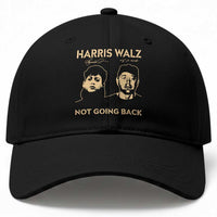 Harris Walz Baseball Cap Retro We Are Not Going Back