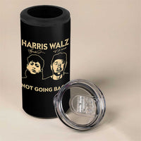 Harris Walz 4 in 1 Can Cooler Tumbler Retro We Are Not Going Back