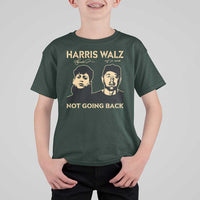 Harris Walz T Shirt For Kid Retro We Are Not Going Back