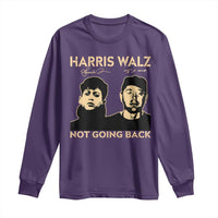 Harris Walz Long Sleeve Shirt Retro We Are Not Going Back