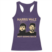 Harris Walz Racerback Tank Top Retro We Are Not Going Back