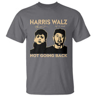 Harris Walz T Shirt Retro We Are Not Going Back