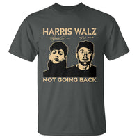 Harris Walz T Shirt Retro We Are Not Going Back